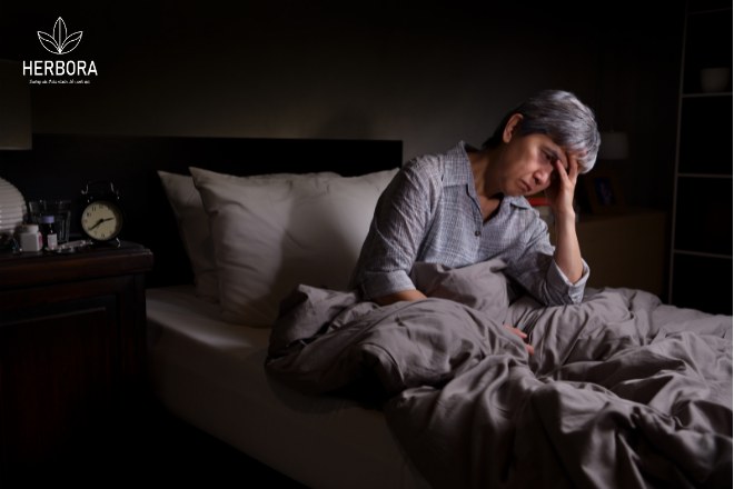 Thảo Dược Trị Mất Ngủ Cho Người Già 2
